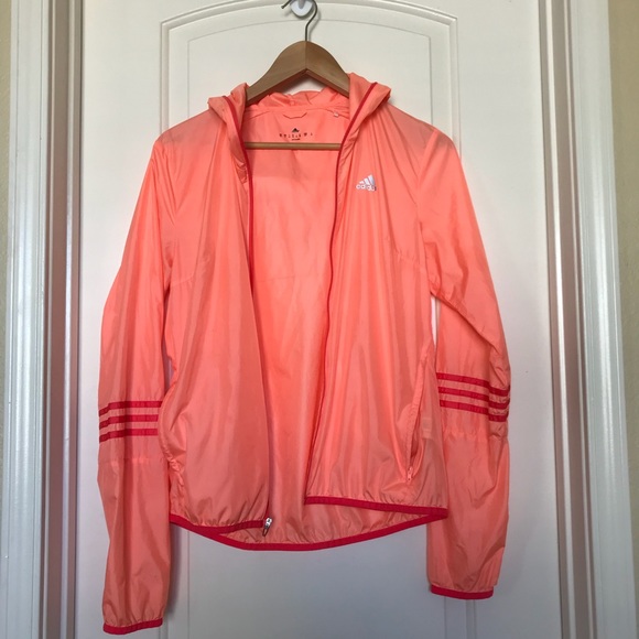 peach adidas jacket